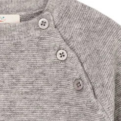 Cashmere Wool Baby Body Grey Mel>Copenhagen Colors Clearance