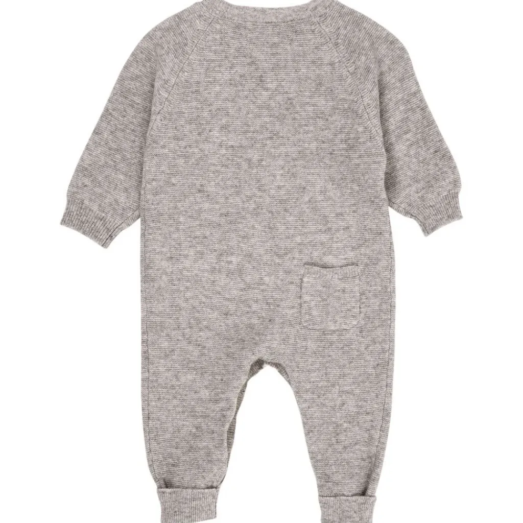 Cashmere Wool Baby Body Grey Mel>Copenhagen Colors Clearance