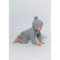 Cashmere Wool Baby Body Grey Mel><noscript><img width=