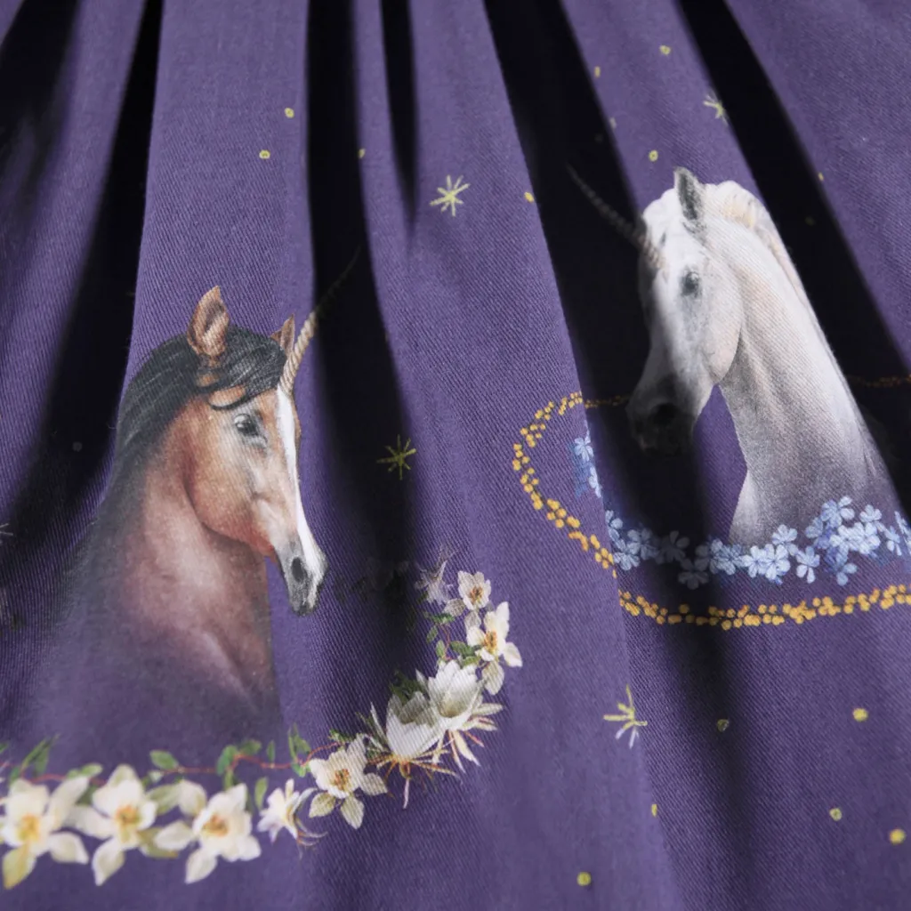 Casie Warm Långärmad Klänning Unicorn Cosmos>Molo Sale