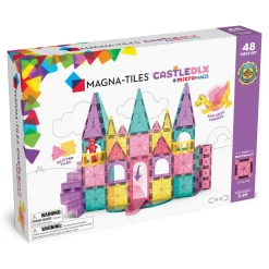 Castle Deluxe Byggklossar 48 St Multi>Magna-Tiles New