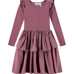 Cathi Long-Sleeved Dress Tulip>Molo Outlet