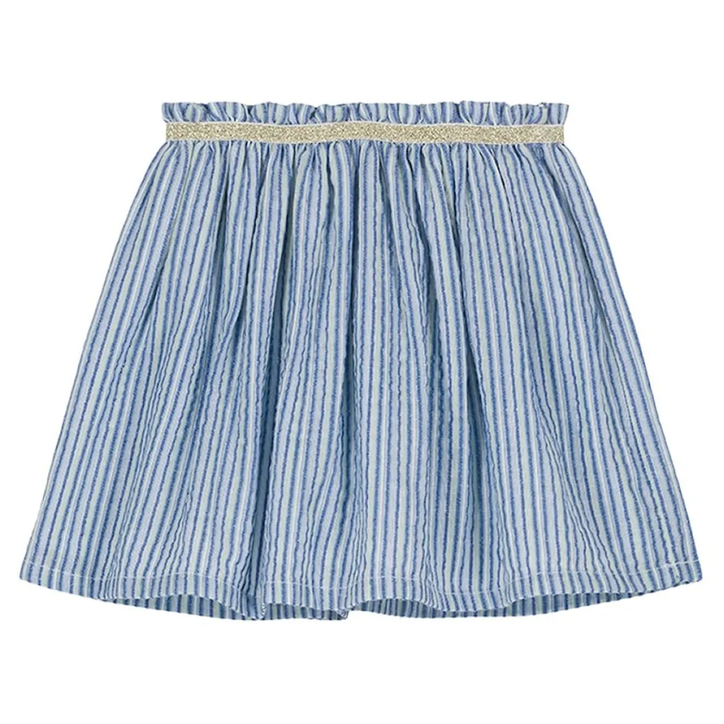 Cephee Kjol Blue Parasol Stripes>Louise Misha Hot