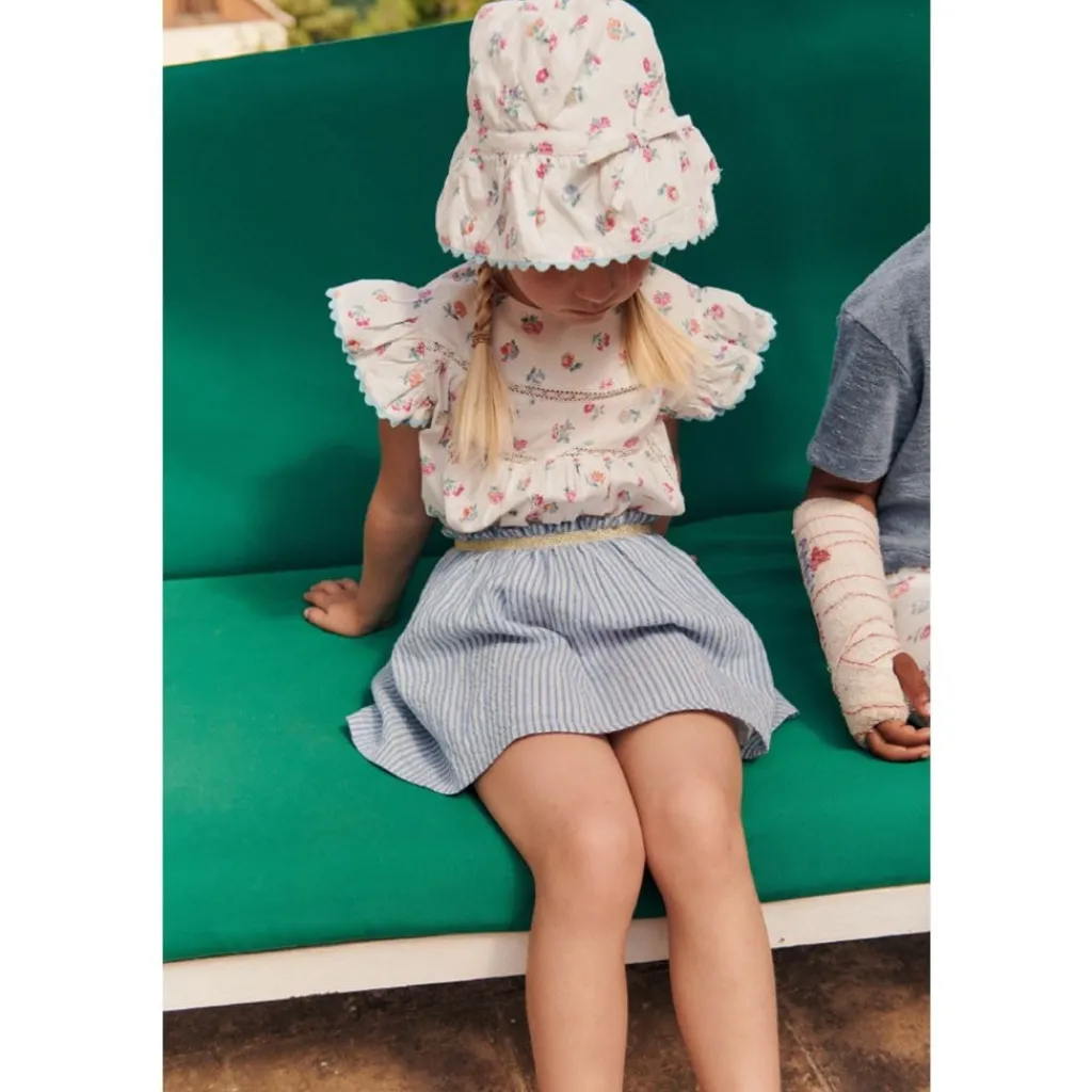 Cephee Kjol Blue Parasol Stripes>Louise Misha Hot