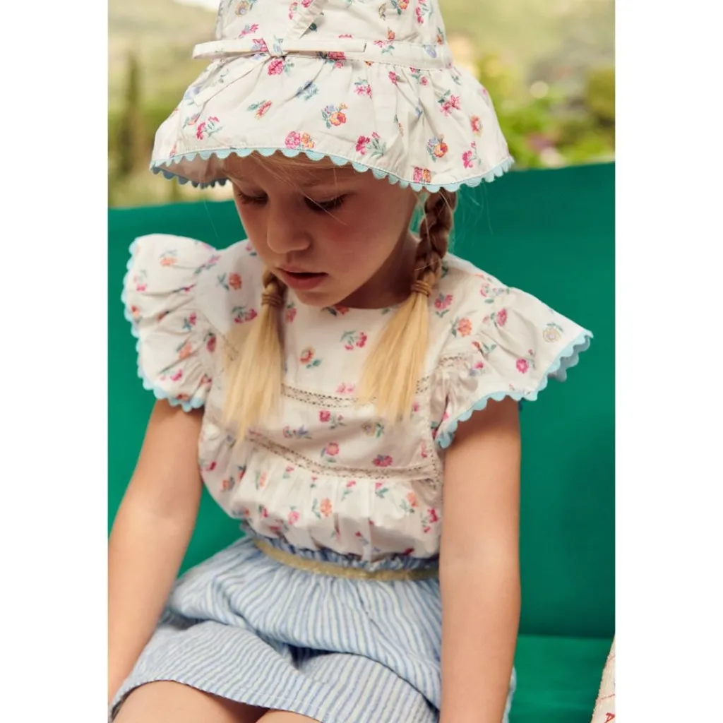 Cephee Kjol Blue Parasol Stripes>Louise Misha Hot