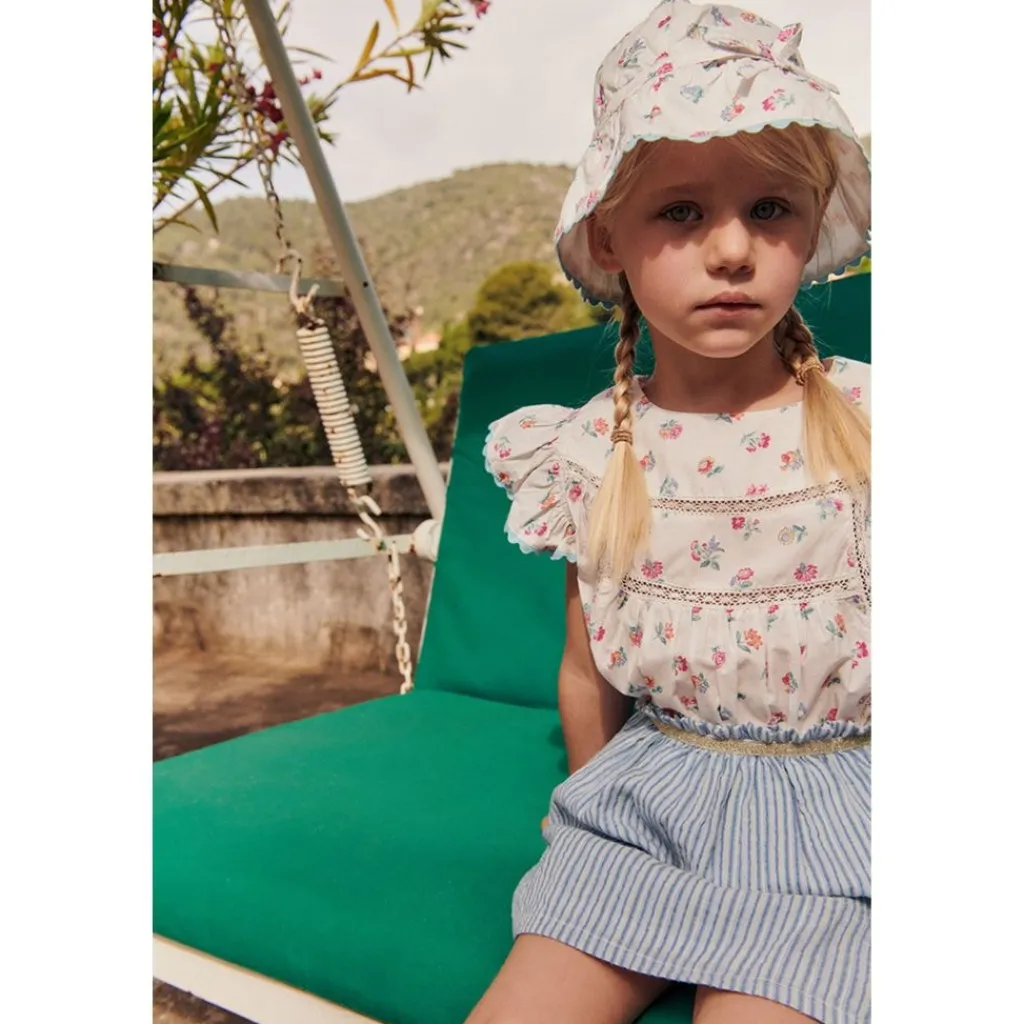 Cephee Kjol Blue Parasol Stripes>Louise Misha Hot