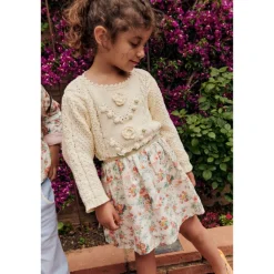 Cephee Kjol Cream Rosa Festa><noscript><img width=