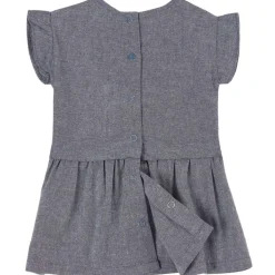 Chambray Klänning Blå>Absorba Online