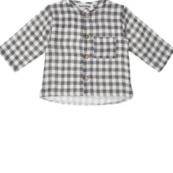 Checked Maho Baby Skjorta Off White>Tocoto Vintage Hot