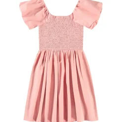 Cherisla Short-Sleeved Dress Rosequartz>Molo New