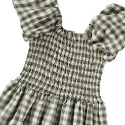 Cherisla Short-Sleeved Dress Sun Check><noscript><img width=