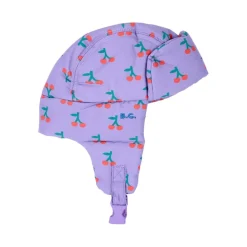 Cherry Mönstrad Mössa För Baby Lila>Bobo Choses Online