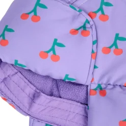 Cherry Mönstrad Mössa För Baby Lila><noscript><img width=