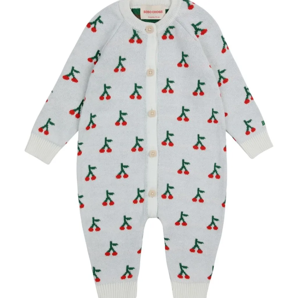 Cherry Stickat Gåvoset Naturvit>Bobo Choses Discount