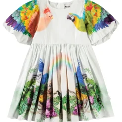 Chica Short-Sleeved Dress In The Jungle>Molo Online
