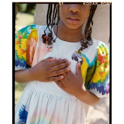 Chica Short-Sleeved Dress In The Jungle>Molo Online