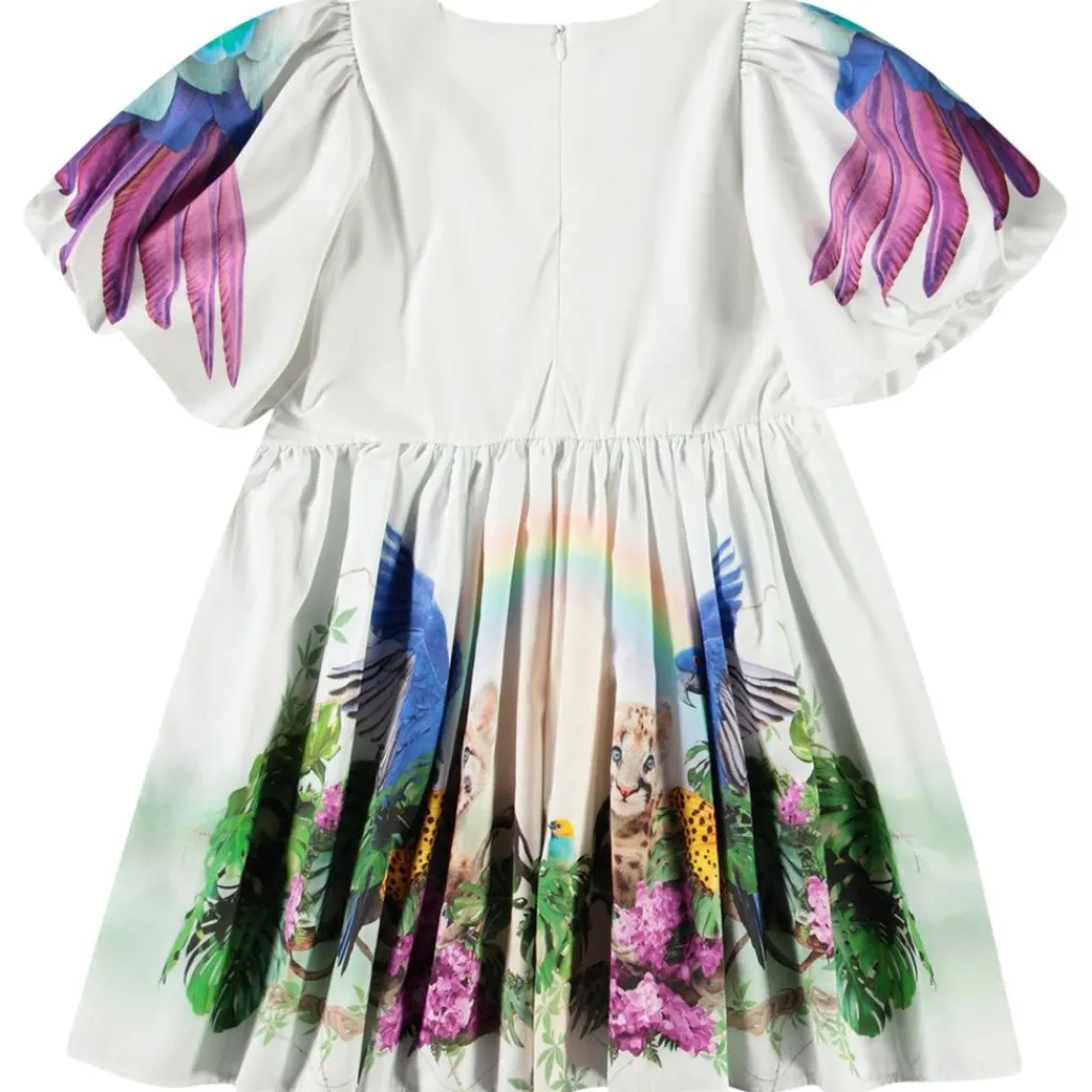 Chica Short-Sleeved Dress In The Jungle>Molo Online