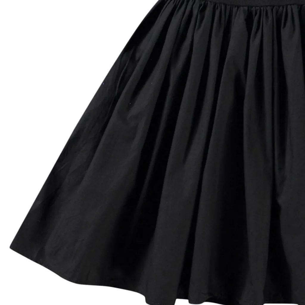 Chloey Short Sleeve Dress Black>Molo Best