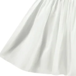 Chloey Short Sleeve Dress Crisp White>Molo New