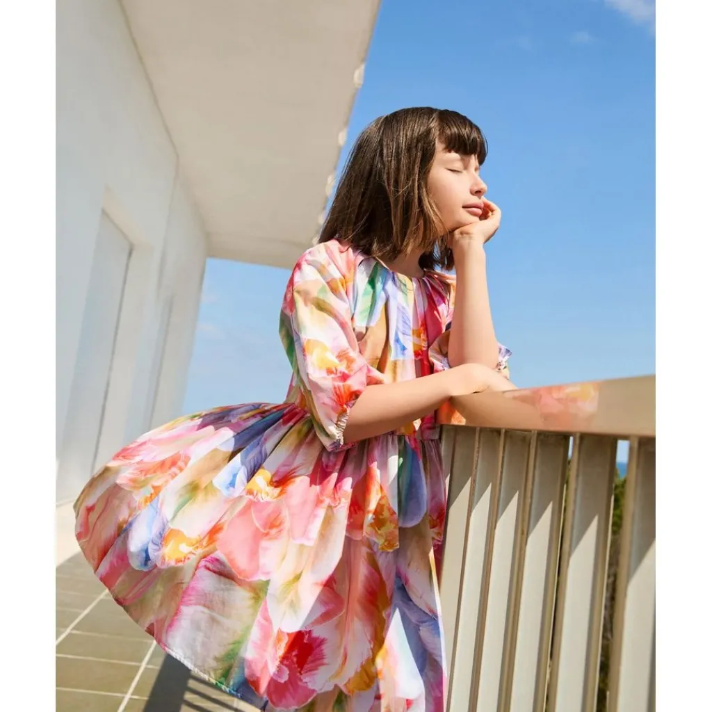 Ciera Long-Sleeved Dress Be A Tulip>Molo Discount
