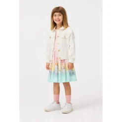 Cissa Short-Sleeved Dress Wave Jumping>Molo