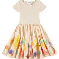Cissa Short-Sleeved Dress Dancing Fruits>Molo Best