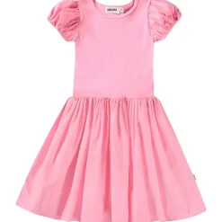 Cleopatra Short Sleeve Dress Pink Lemonade>Molo