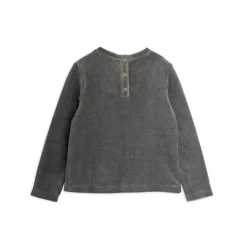 Clover Emb Velour Top Grey>Mini Rodini Discount
