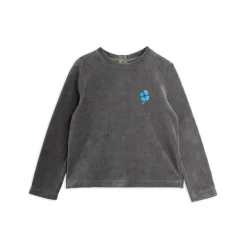 Clover Emb Velour Top Grey><noscript><img width=