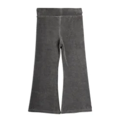 Clover Utsvängda Byxor I Emb-velour><noscript><img width=