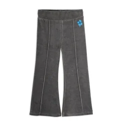Clover Utsvängda Byxor I Emb-velour><noscript><img width=