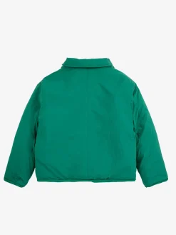 Clover Vändbar Jacka I Fårskinn Green>Bobo Choses Sale