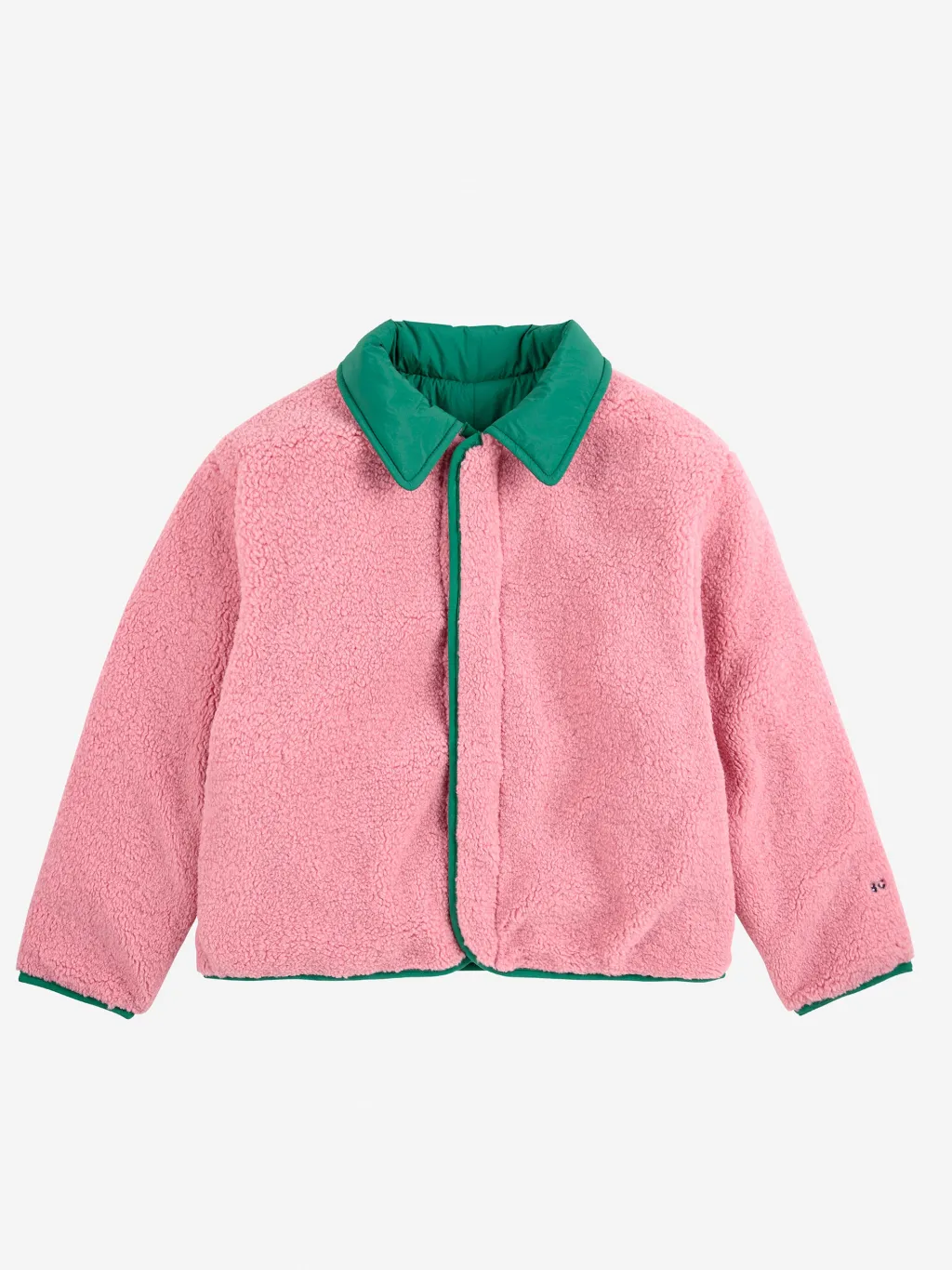 Clover Vändbar Jacka I Fårskinn Green>Bobo Choses Sale