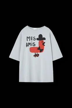 Collie T-shirt Blue>The Animals Observatory Hot