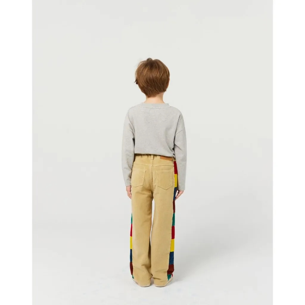 Color Block Corduroy Byxor Multicolor>Bobo Choses Discount