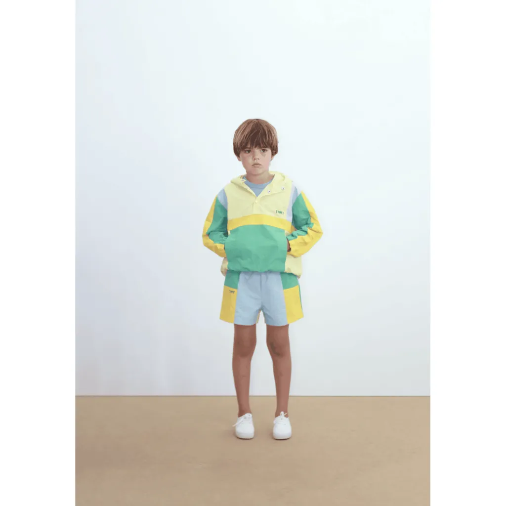 Color Block Jacka Multicolor>Tinycottons Outlet
