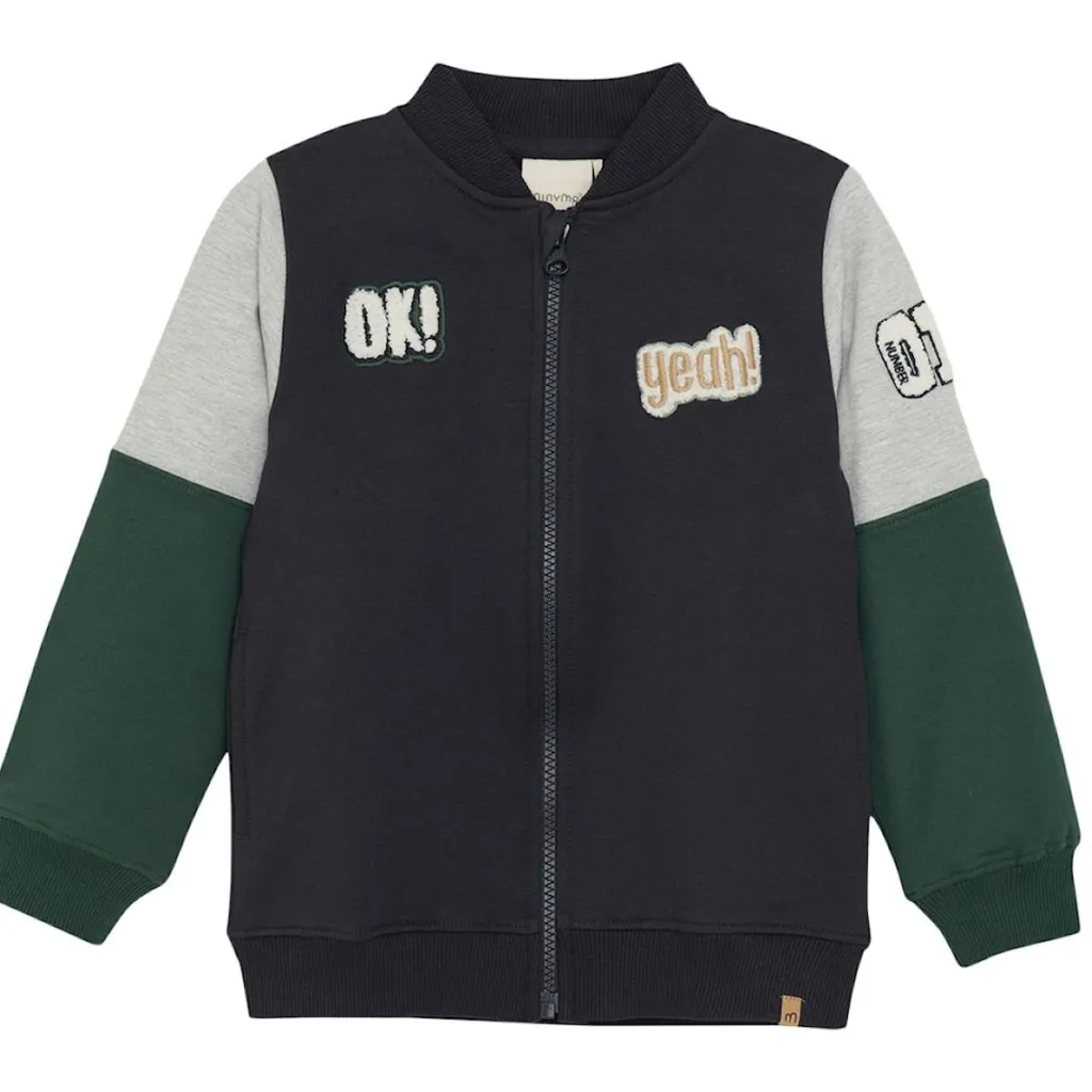 Color Block Kofta Dark Navy>Minymo Outlet