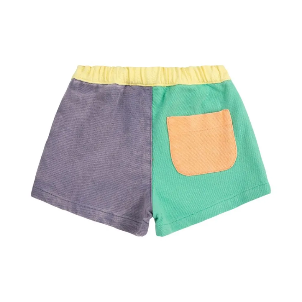 Color Block Vävda Shorts Multicolor>Bobo Choses Sale