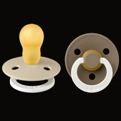 Colour Glow 2-pack Runda Latexnappar Vanilla Dark Oak>BIBS Sale