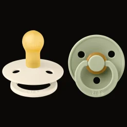 Colour 2-pack Runda Latexnappar Ivory Sage>BIBS Sale