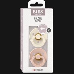 Colour 2-pack Runda Latexnappar Ivory Blush><noscript><img width=