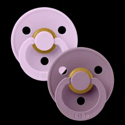 Colour 2-pack Runda Latexnappar Violet Sky Mauve>BIBS Clearance