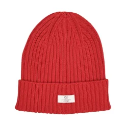 Cotton Knitted Classic Beanie Red>Copenhagen Colors Best