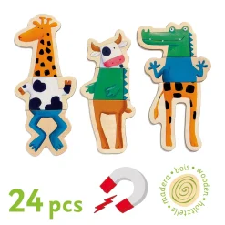 Crazy Magnetiskt Djurpussel Multi>Djeco Online