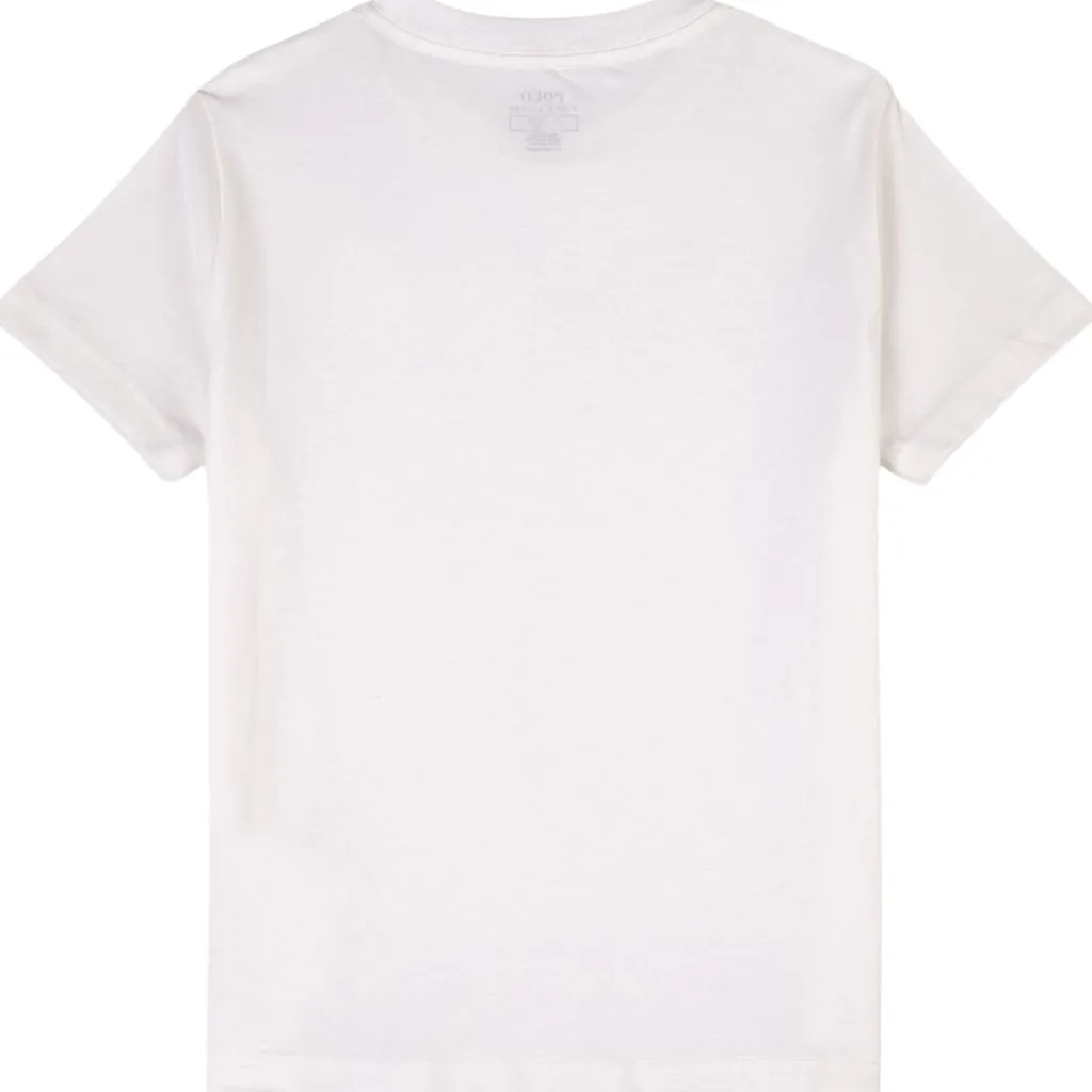 Crewneck Top I Bomullsjersey White>Ralph Lauren