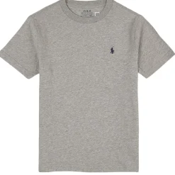 Crewneck Top I Bomullsjersey Andover Heather>Ralph Lauren Hot