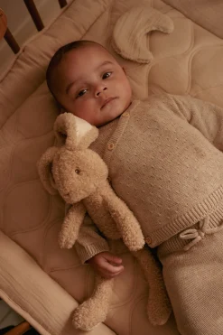Cuddle Toy Baby Bunny Cm Brown>Little Dutch Sale
