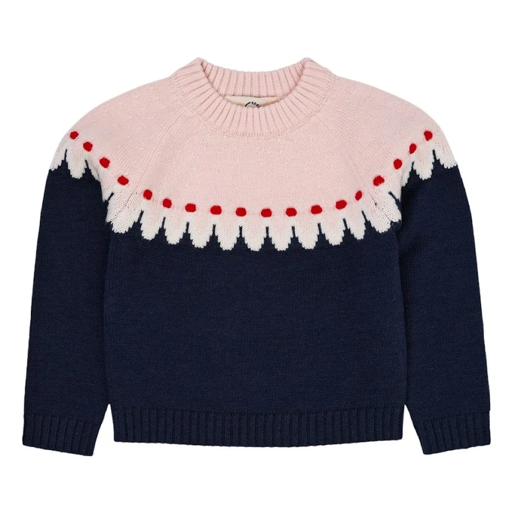 Cupcake Classic Jumper Navy Combi>Copenhagen Colors