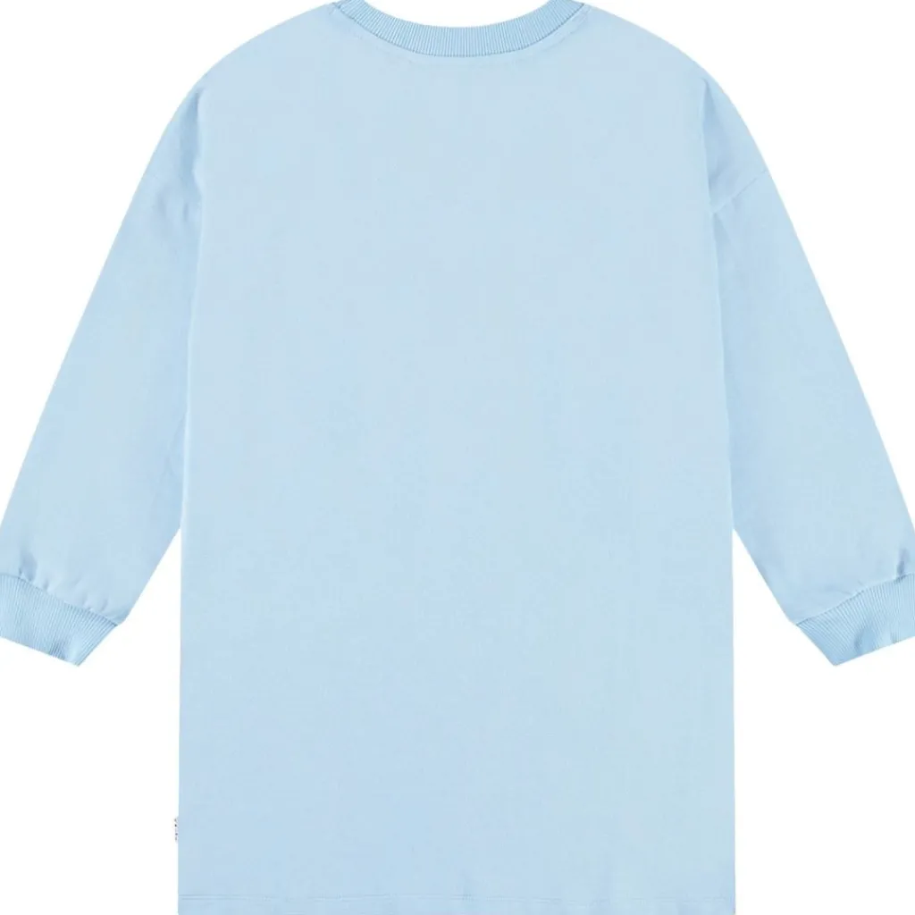 Cyrella Long-Sleeved Dress Bleu Horses>Molo Online