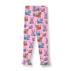 Dabinett With Robot Pets Leggings Pink Lilac>Småfolk Outlet